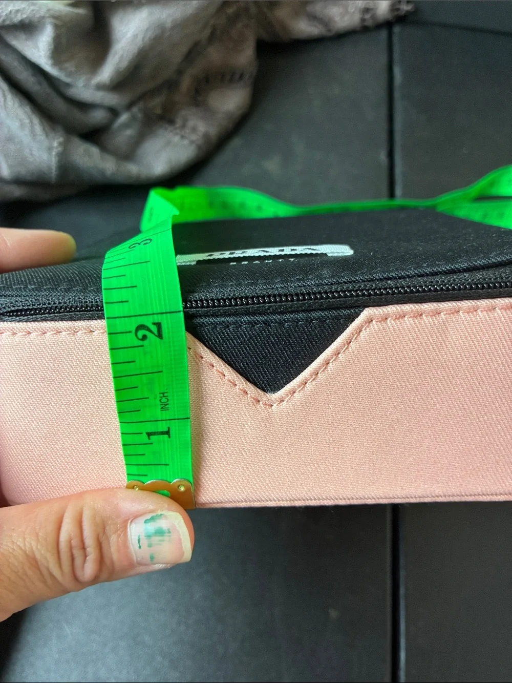 Prada Beauty Empty Toiletry Zip Pouch NWT